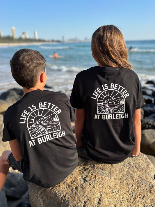 KiDS LiBaB Black T-Shirt (with pocket and back print)
